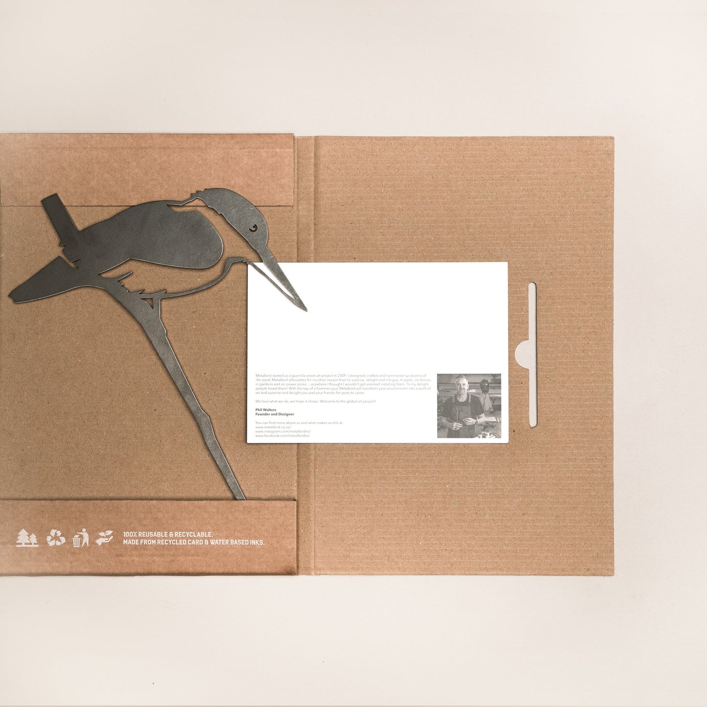 Kotare/Kingfisher metalbird