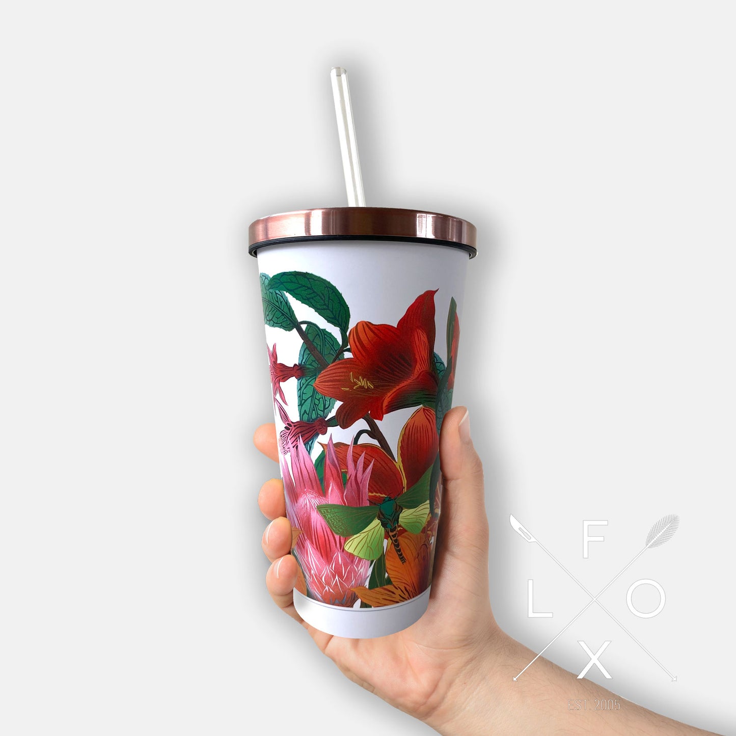 Flox re-usable smoothie cup