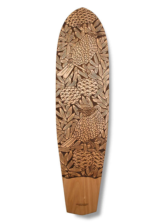 Bellbird & Kauri artboard skateboard