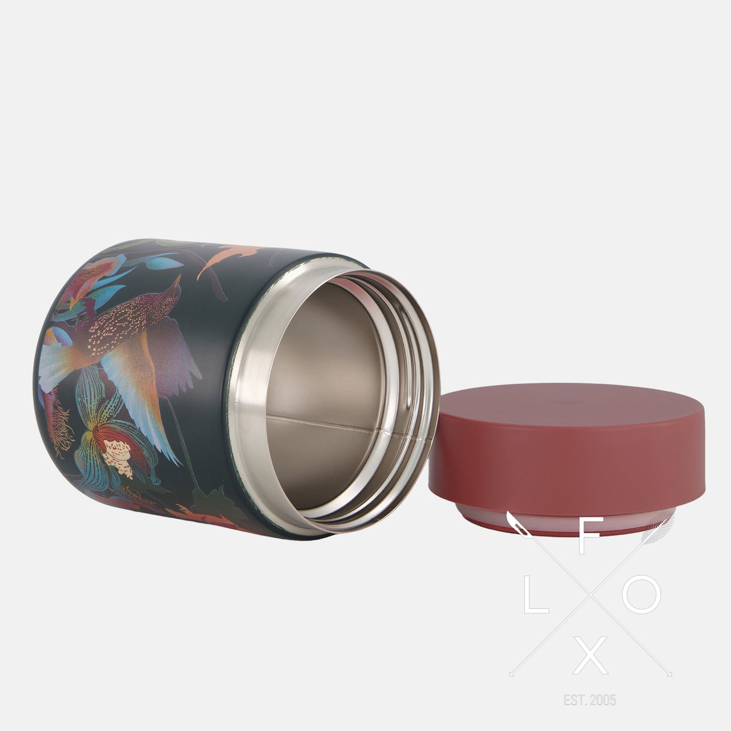 Flox - re-usable food canister Orchid & Starling