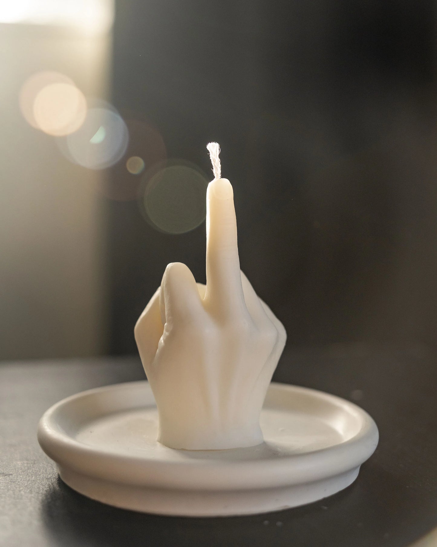 The ‘bird’ candle