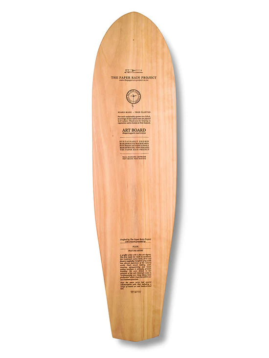 Kereru Art skateboard