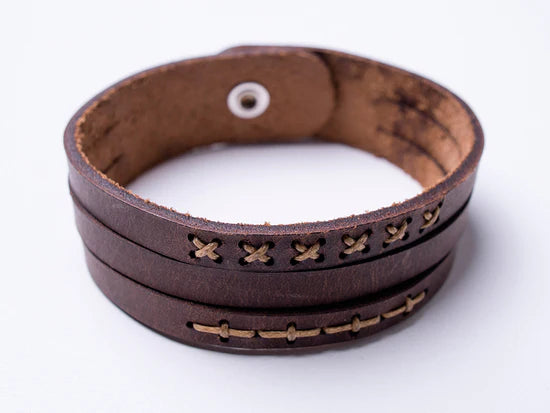 Advocate Leather Wristband