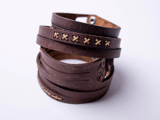 Advocate Leather Wristband