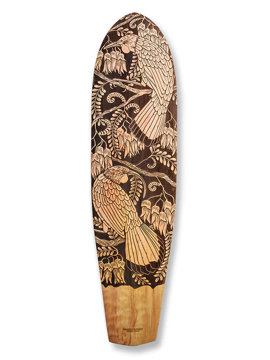 Waka Huia retro skateboard