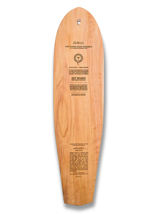 Waka Huia retro skateboard