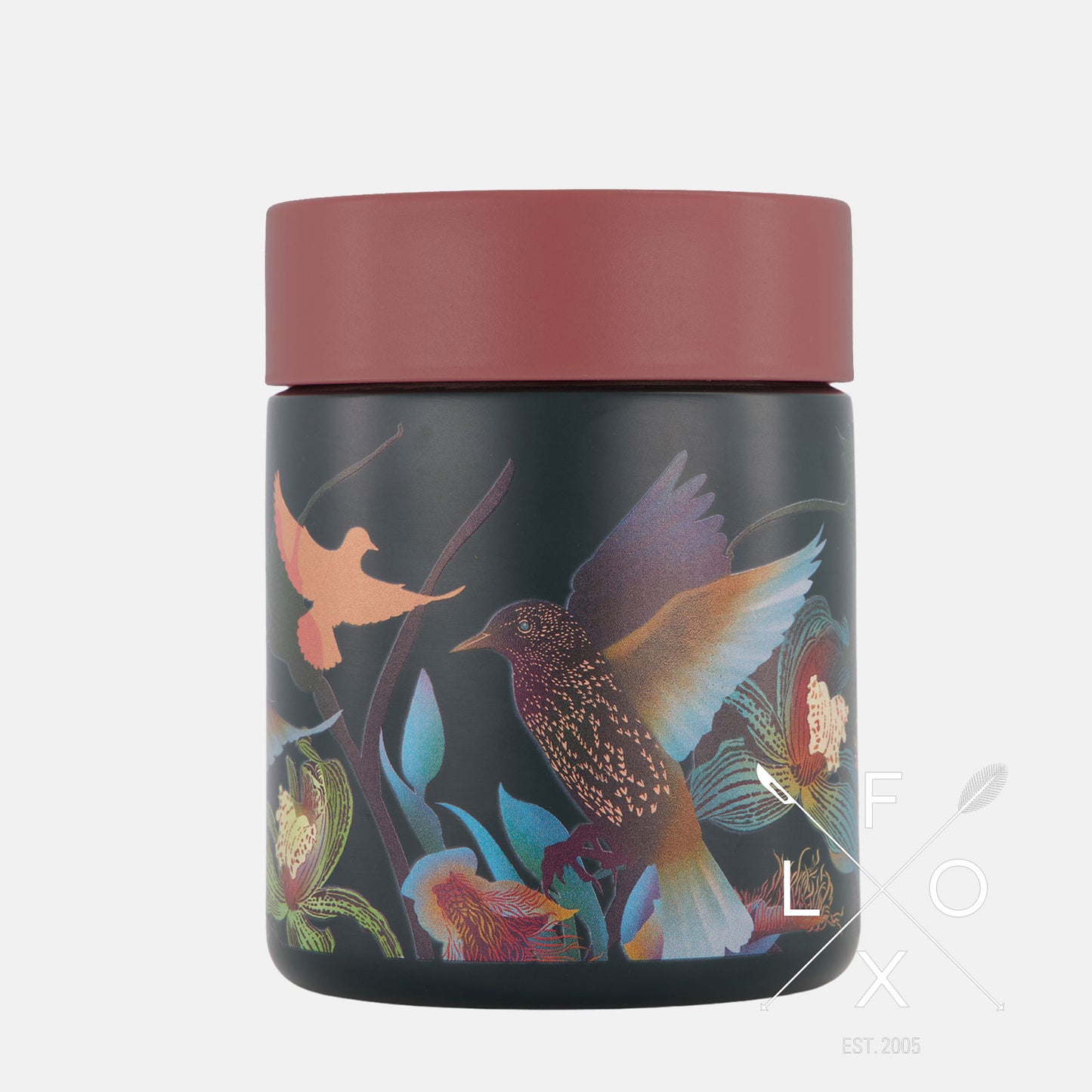 Flox - re-usable food canister Orchid & Starling