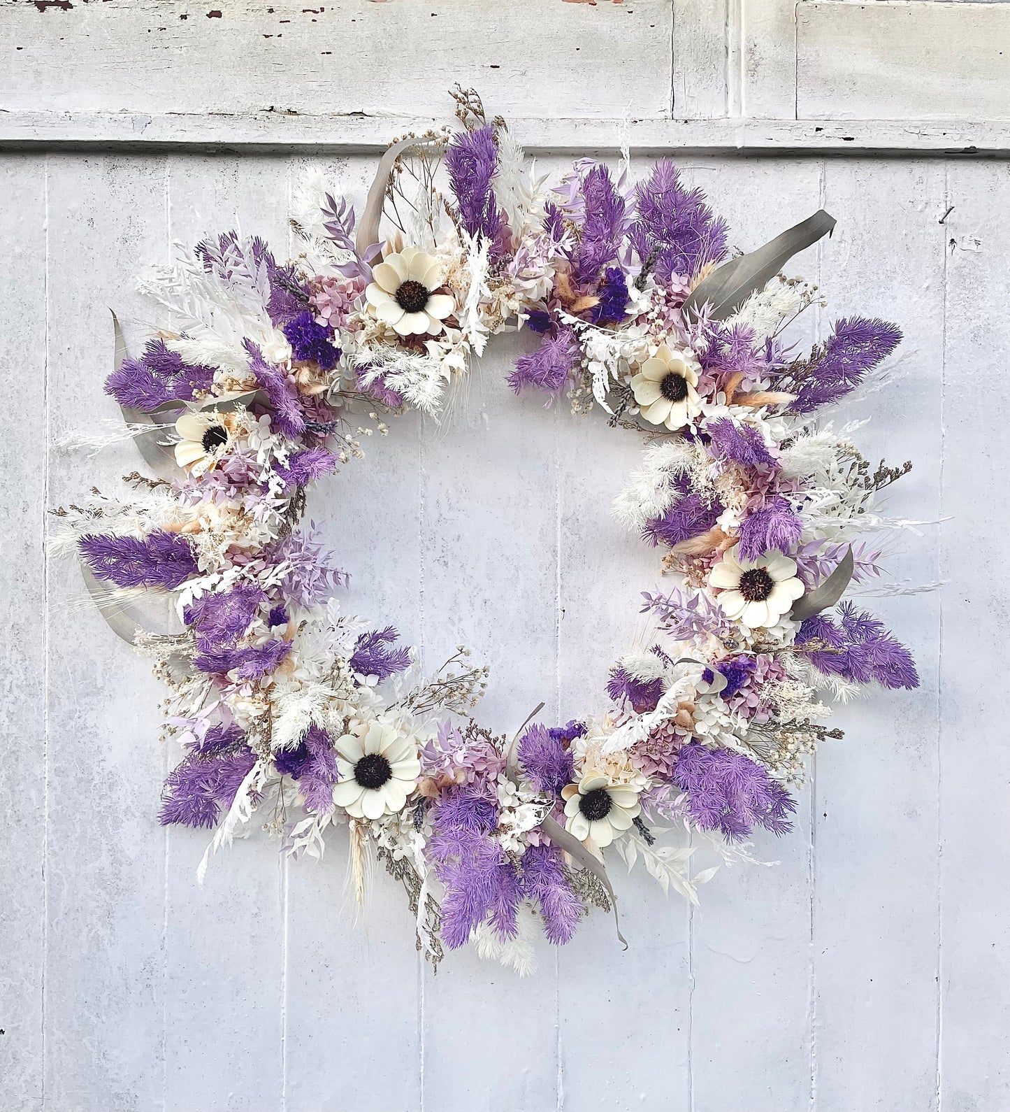 Violet Full Wreath