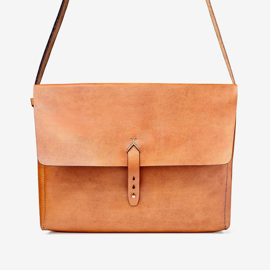 'Nelson Messenger' Leather Bag