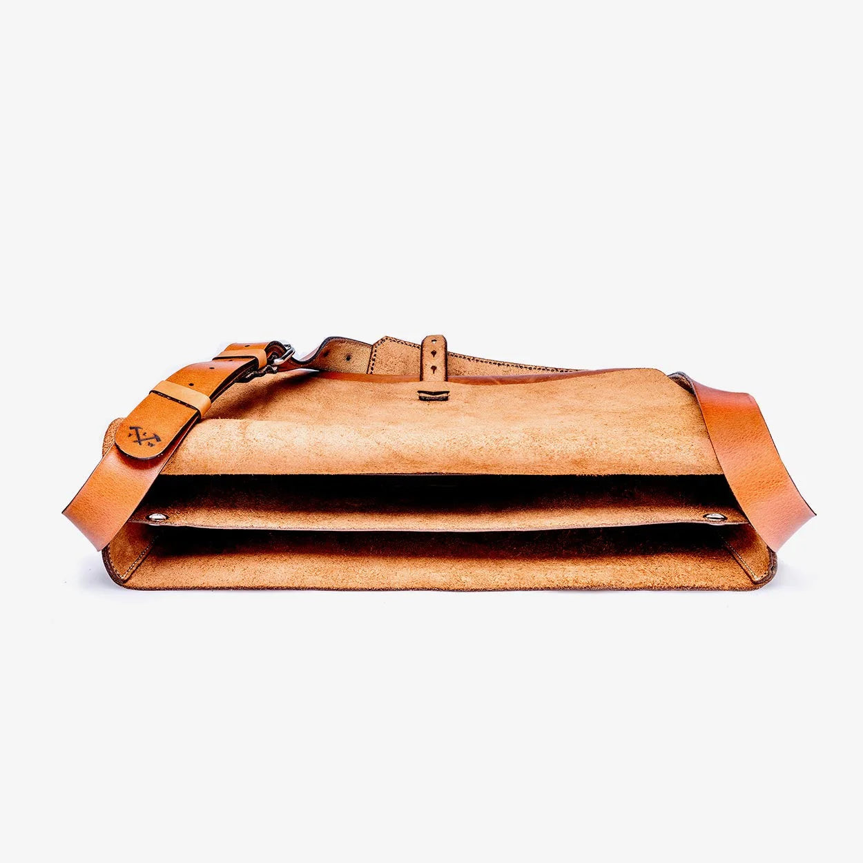 'Nelson Messenger' Leather Bag