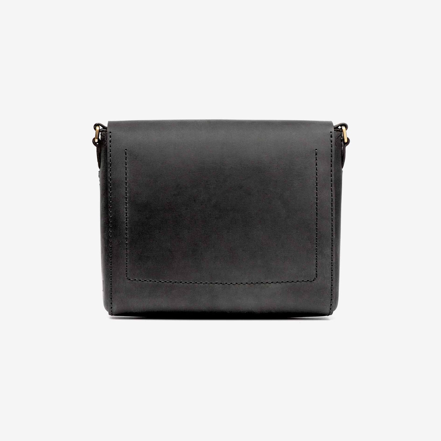 The Companion Leather Satchel - Black